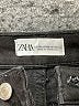 Zara Chevron-herringbone Black Jeans Size 6 - photo 7