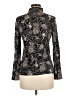 G by GUESS Paisley Black Long Sleeve Blouse Size M (estimated) - photo 2