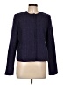 Gap Tweed Purple Wool Blazer Size 10 - photo 1