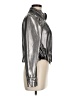 Joseph Ribkoff Metallic Silver Jacket Size 6 - photo 4