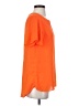 Sami & JO 100% Polyester Orange Short Sleeve Top Size S - photo 4