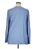 Fashion Bug Blue Long Sleeve Henley Size 1X - photo 2