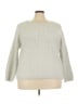 Lane Bryant Silver Pullover Sweater Size 22 - 24 Plus - photo 1