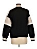 Sanctuary Color Block Black Pullover Sweater Size M - photo 2