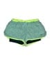 Nike Color Block Green Athletic Shorts Size S - photo 1