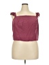 Torrid Burgundy Sleeveless Blouse Size 3X Plus (3) - photo 1