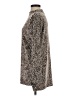Lands' End Animal Print Brown Turtleneck Sweater Size S - photo 5