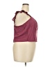 Torrid Burgundy Sleeveless Blouse Size 3X Plus (3) - photo 4