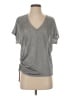 Express Gray Short Sleeve Top Size XS - photo 1