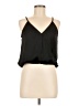 Lulus 100% Polyester Black Sleeveless Blouse Size M - photo 1