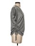 Express Gray Short Sleeve Top Size XS - photo 4