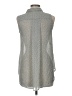 H&M 100% Polyester Gray Sleeveless Blouse Size 6 - photo 2