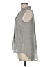H&M 100% Polyester Gray Sleeveless Blouse Size 6 - photo 5