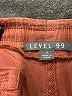 Level 99 Burgundy Linen Pants Size S - photo 4