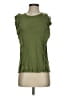 Eri + Ali Green Sleeveless Blouse Size S - photo 1