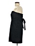 JFW Solid Black Cocktail Dress Size L - photo 5