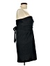 JFW Solid Black Cocktail Dress Size L - photo 4