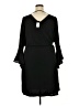 City Chic Black Casual Dress Size L (20) - photo 2