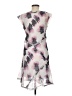 Misia 100% Polyester Print Gray Cocktail Dress Size M - photo 2