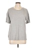Live 2 Lounge Gray Short Sleeve Top Size L - photo 1