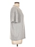 Live 2 Lounge Gray Short Sleeve Top Size L - photo 4