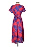 Unbranded Print Blue Red Casual Dress Size S - photo 2