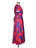 Unbranded Print Blue Red Casual Dress Size S - photo 4