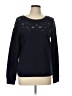 Ann Taylor LOFT Stars Blue Pullover Sweater Size L - photo 1