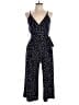 Kaileigh 100% Polyester Stars Blue Jumpsuit Size M - photo 1
