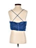 Shein Blue Sleeveless Top Size XS - photo 2