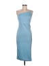Unbranded Solid Blue Cocktail Dress Size M - photo 1