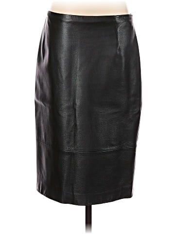 Akris Punto Faux Leather Skirt (view 1)
