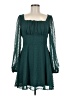 Shein 100% Polyester Teal Cocktail Dress Size M - photo 1