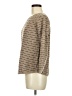 Karen Scott 100% Cotton Stripes Tan Pullover Sweater Size M (petite) - photo 5