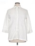 Lands' End Ivory 3/4 Sleeve Button-Down Shirt Size 14-16R - photo 1