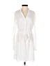 Simplee 100% Polyester White Casual Dress Size S - photo 1