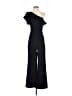 Shein 100% Polyester Solid Black Jumpsuit Size 2 - photo 1