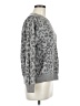 Old Navy Animal Print Gray Pullover Sweater Size M - photo 4