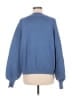 Unbranded Solid Blue Pullover Sweater Size M - photo 2