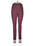 Spalding Athletic Solid Burgundy Active Pants Size L - photo 1