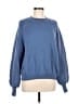 Unbranded Solid Blue Pullover Sweater Size M - photo 1