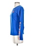 Nike 100% Polyester Blue Long Sleeve T-Shirt Size XS - photo 5