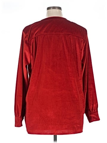 Salon Studio by Haband Long Sleeve Blouse (view 2)