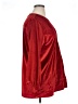 Salon Studio by Haband 100% Polyester Red Long Sleeve Blouse Size XL - photo 4