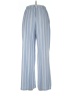 Derek Heart Stripes Blue Casual Pants Size L - photo 2