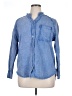 Kaktus Blue Long Sleeve Button-Down Shirt Size XL - photo 1
