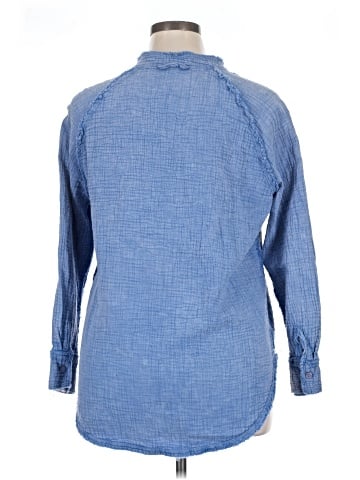 Kaktus Long Sleeve Button-Down Shirt (view 2)
