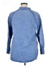 Kaktus Blue Long Sleeve Button-Down Shirt Size XL - photo 2