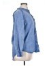 Kaktus Blue Long Sleeve Button-Down Shirt Size XL - photo 4