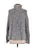 Old Navy Tweed Gray Turtleneck Sweater Size L - photo 1